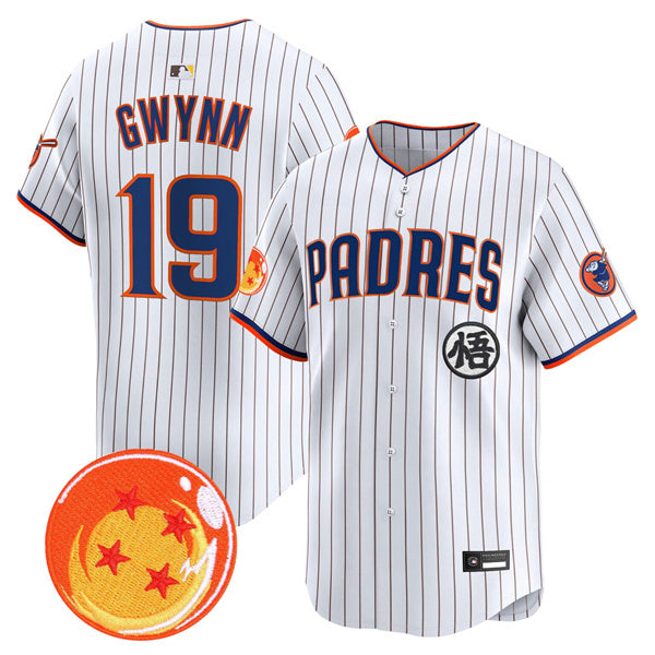 Tony Gwynn San Diego Padres white Vapor jersey