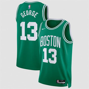 Paul George Boston Celtics green jersey