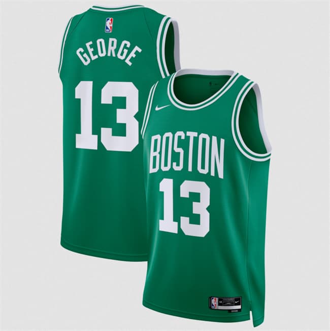 Paul George Boston Celtics green jersey