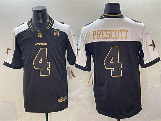 Dak Prescott Dallas Cowboys black Vapor jersey