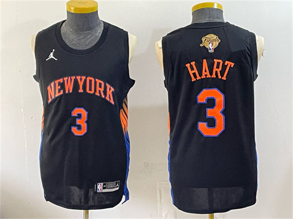 Josh Hart New York Knicks black jersey