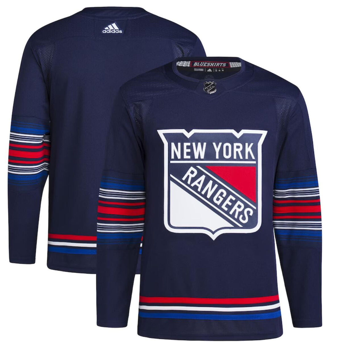 Custom New York Rangers navy jersey