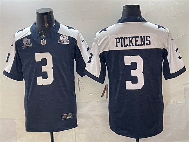 George Pickens Dallas Cowboys navy Vapor jersey