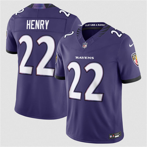 Derrick Henry Baltimore Ravens purple Vapor jersey