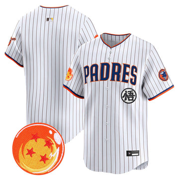 San Diego Padres white Vapor jersey