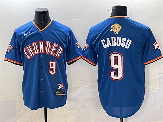Alex Caruso Oklahoma City Thunder blue Vapor jersey