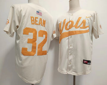 Drew Beam Tennessee Volunteers white jersey