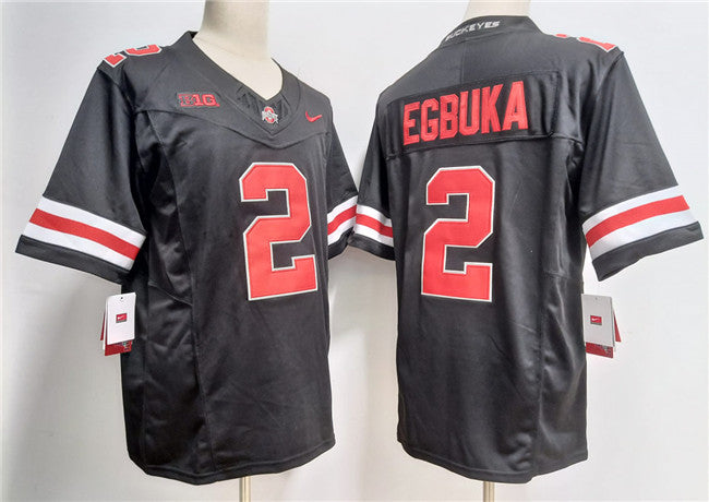 Emeka Egbuka Ohio State Buckeyes black Limited jersey