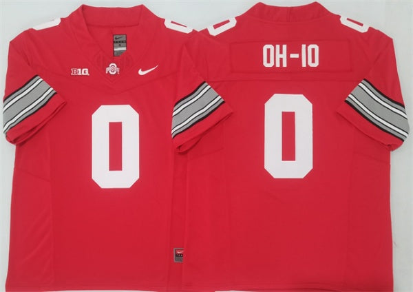 Ohio State Buckeyes red Limited jersey