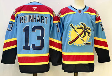 Sam Reinhart Florida Panthers blue jersey