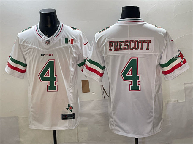 Dak Prescott Dallas Cowboys white jersey