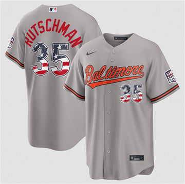Adley Rutschman Baltimore Orioles gray Home jersey