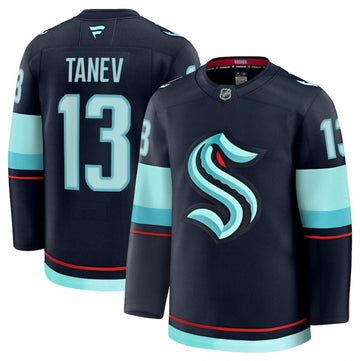 Brandon Tanev Seattle Kraken navy Home jersey