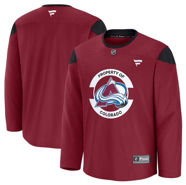 Colorado Avalanche burgundy jersey