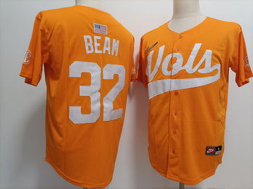 Drew Beam Tennessee Volunteers orange jersey