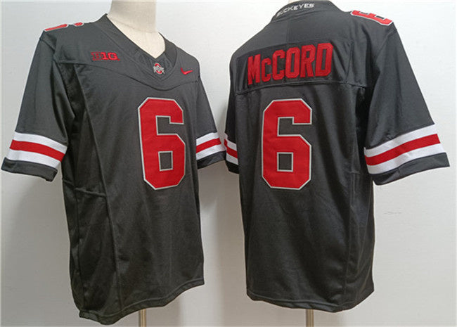 Kyle McCord Ohio State Buckeyes black Limited jersey