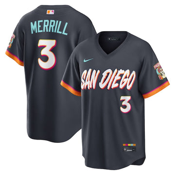 Jackson Merrill Obsidian San Diego Padres City Connect jersey