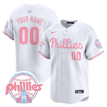 Custom Philadelphia Phillies white Vapor jersey