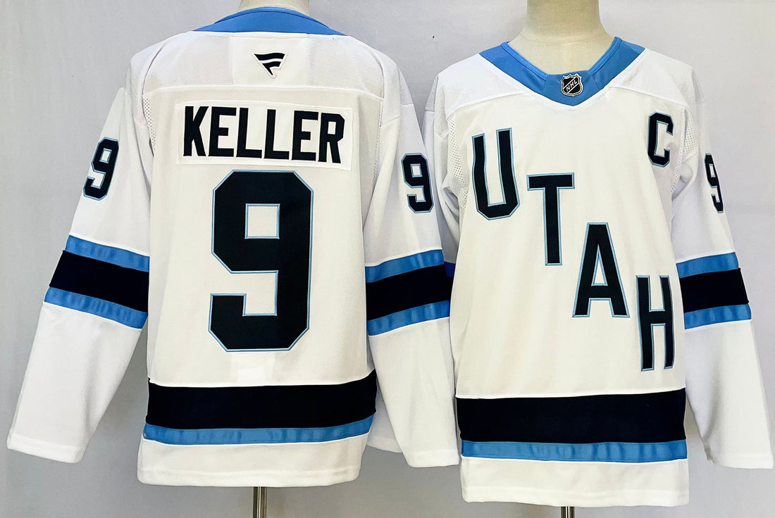 Clayton Keller Utah Mammoth white jersey