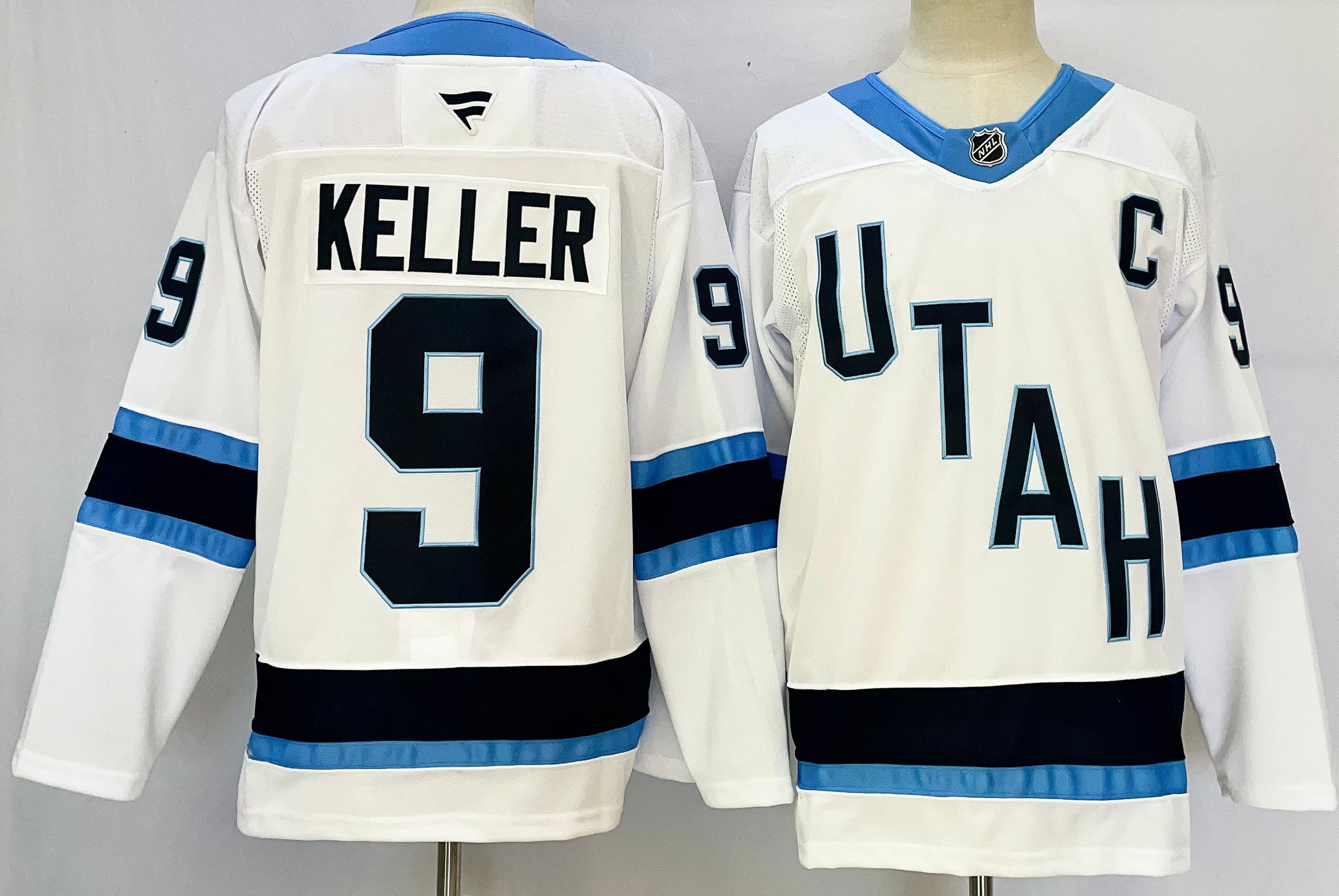 Clayton Keller Utah Mammoth white jersey