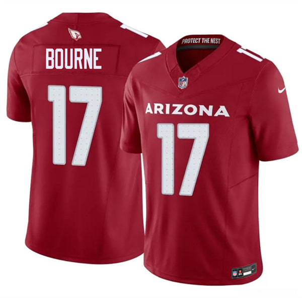 Kendrick Bourne Arizona Cardinals red Vapor jersey