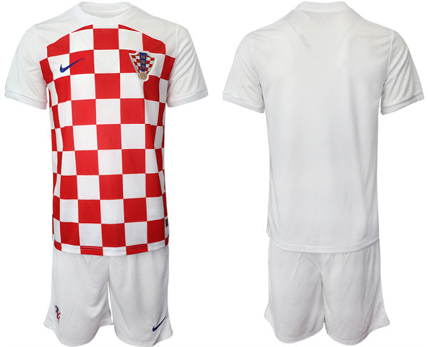 Custom Croatia National Team white Home jersey