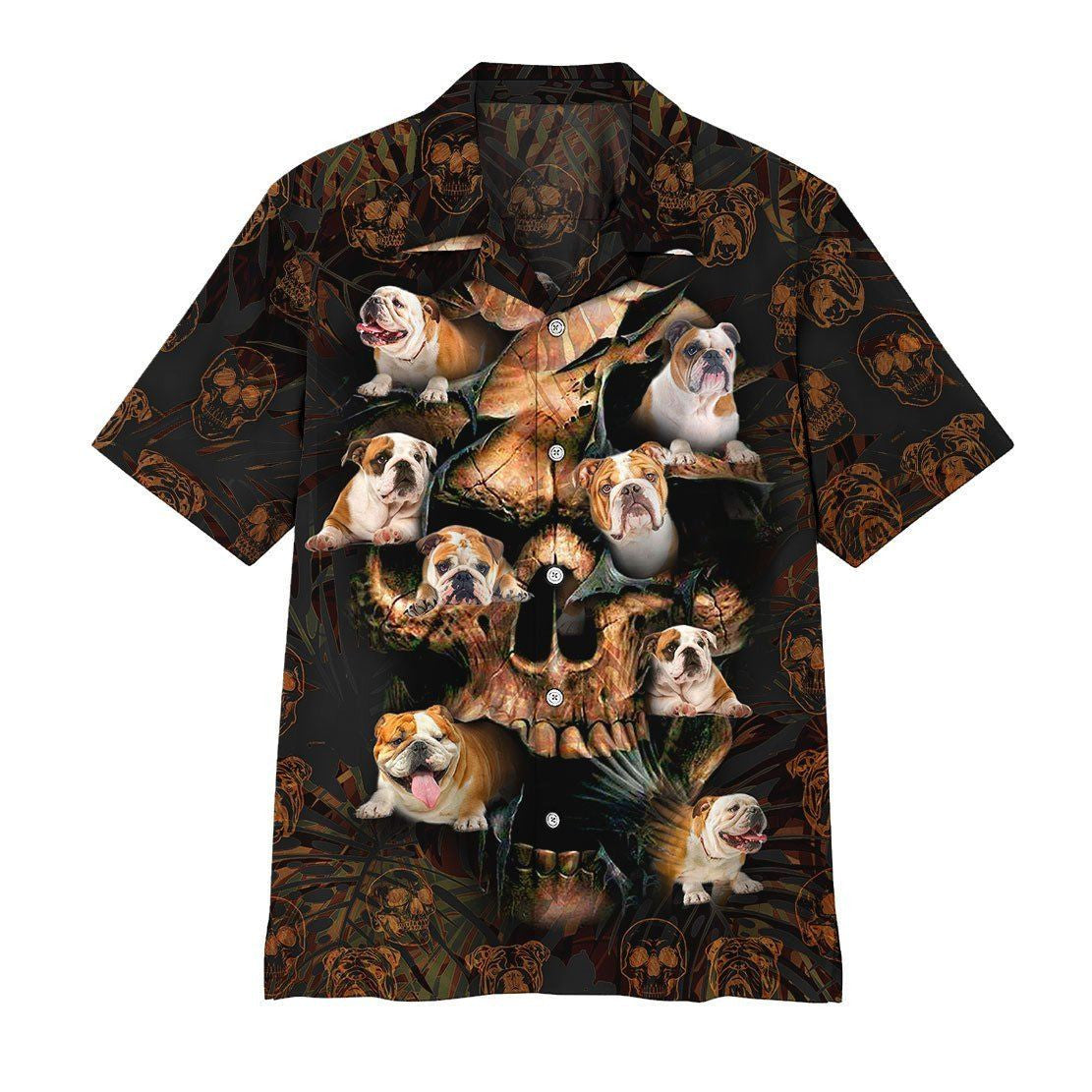 French Bulldog Beach Party Hawaiian Shirt