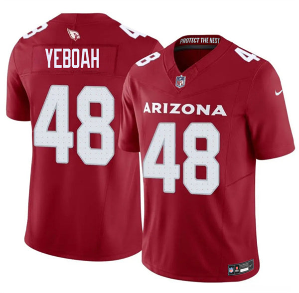 Kenny Yeboah Arizona Cardinals red Vapor jersey