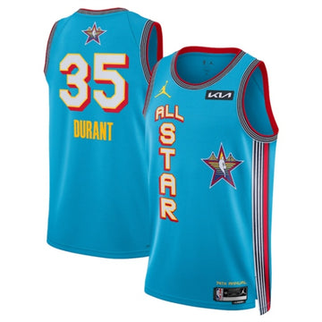 Kevin Durant NBA All-Star blue jersey
