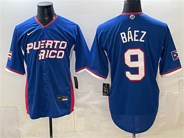 Javier Báez Puerto Rico Baseball royal Classic jersey
