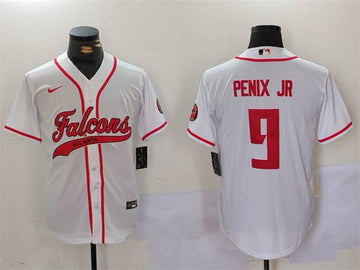 Michael Penix Jr Atlanta Falcons white jersey