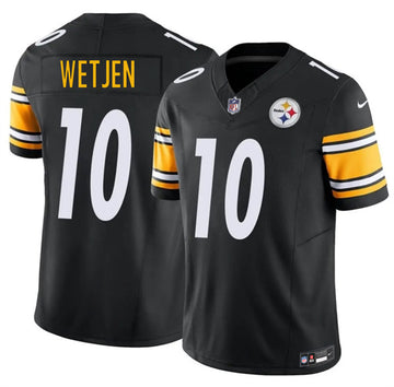 Kaden Wetjen Pittsburgh Steelers black Vapor jersey