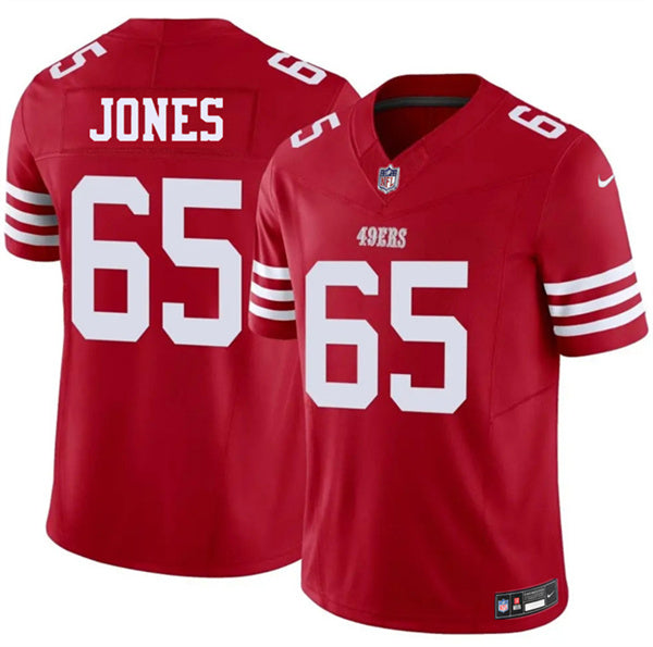 Robert Jones San Francisco 49ers red Vapor jersey