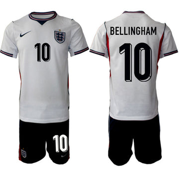 Jude Bellingham England National Team white Home jersey