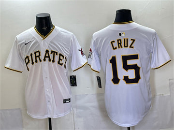 Oneil Cruz Pittsburgh Pirates white Limited jersey