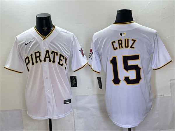 Oneil Cruz Pittsburgh Pirates white Limited jersey