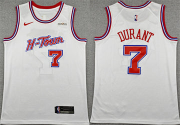 Kevin Durant Houston Rockets white City Edition jersey