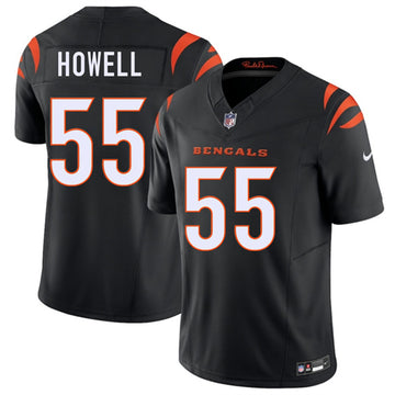 Cashius Howell Cincinnati Bengals black Vapor jersey