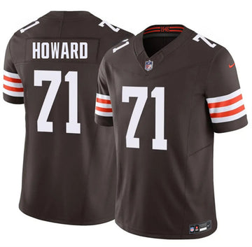 Tytus Howard Cleveland Browns brown Vapor jersey