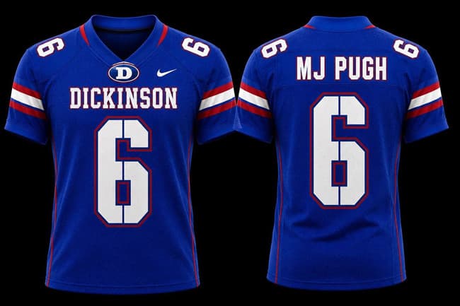 Dickinson Dickinson royal jersey