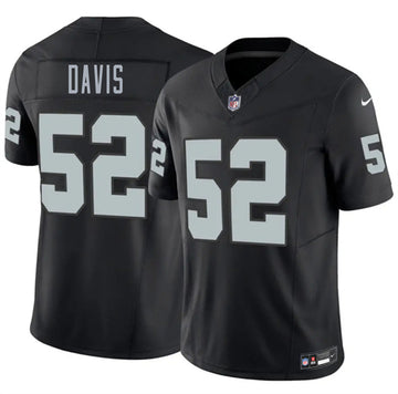 Jamin Davis Las Vegas Raiders black Vapor jersey