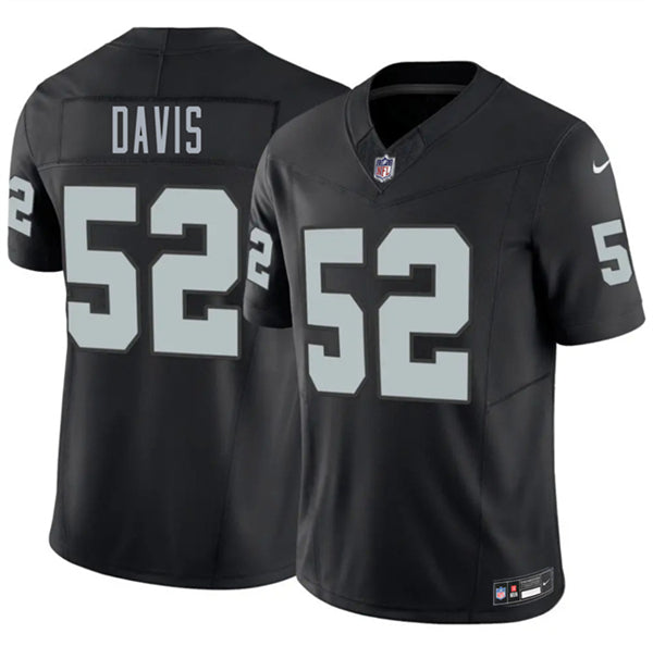Jamin Davis Las Vegas Raiders black Vapor jersey