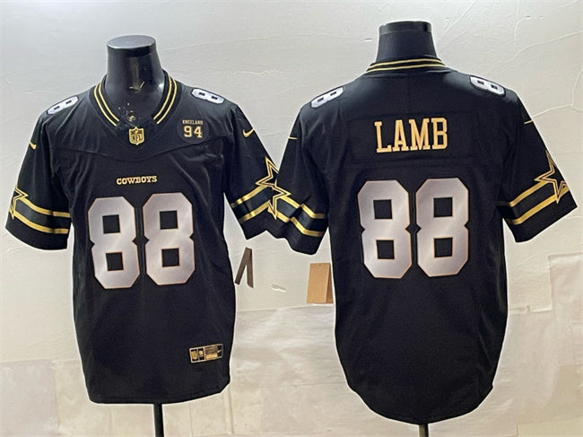 CeeDee Lamb Dallas Cowboys black Vapor jersey