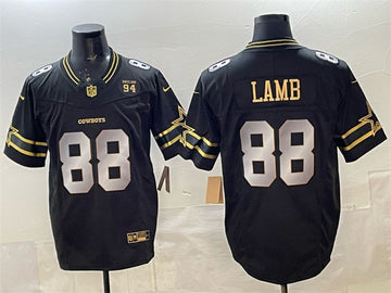 CeeDee Lamb Dallas Cowboys black Vapor jersey