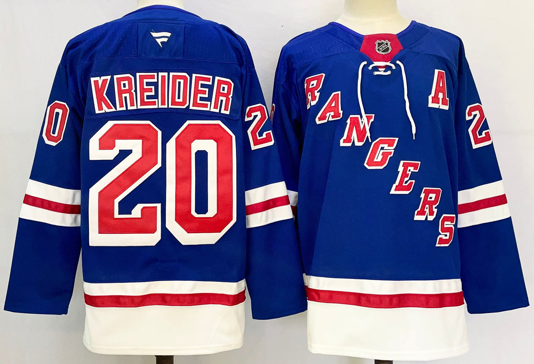 Chris Kreider New York Rangers royal Home jersey