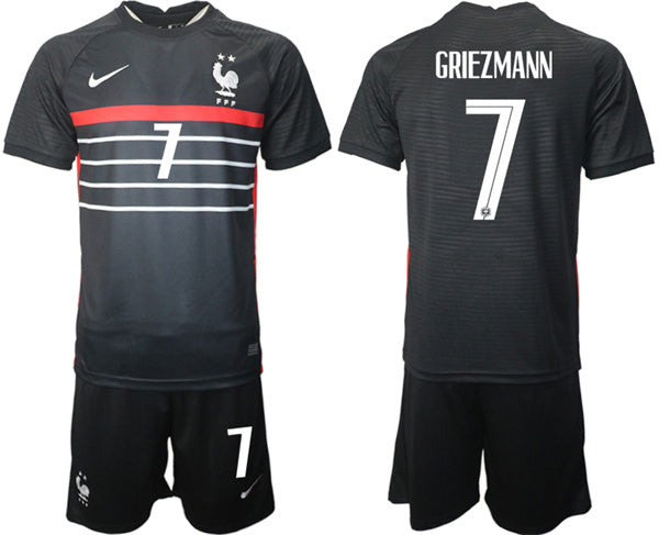 Girezmann France National Team black Home jersey
