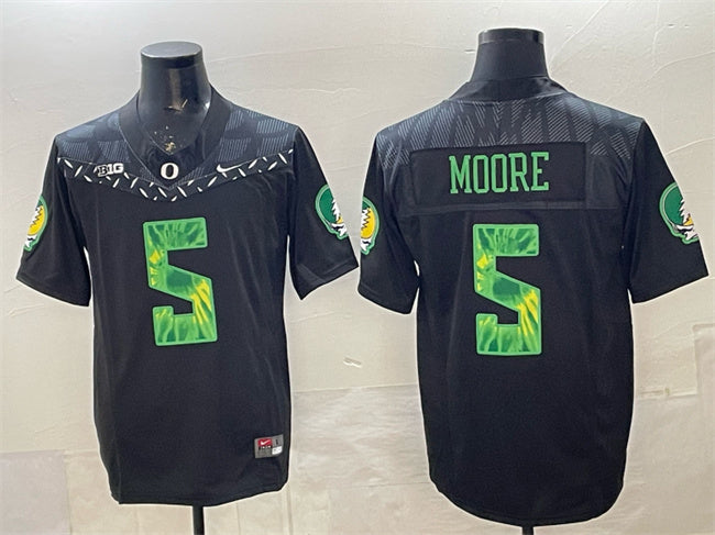 Dakorien Moore Oregon Ducks black Vapor jersey