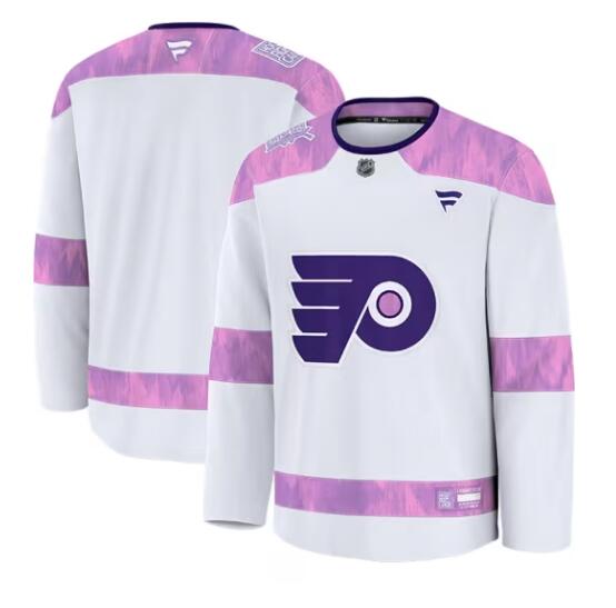 Custom Philadelphia Flyers white jersey