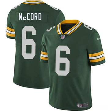 Kyle McCord Green Bay Packers green Vapor jersey