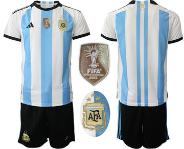 Custom Argentina National Team Home jersey